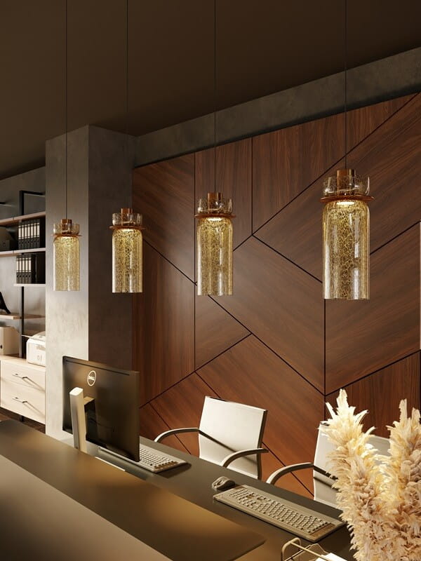 Moderne LED- Hängeleuchte Signature B