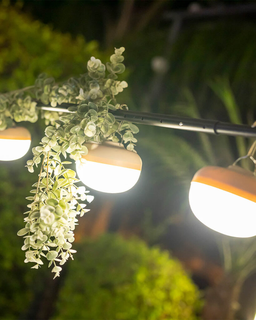 Tragbare LED-Akku Lampe Cherry Newgarden