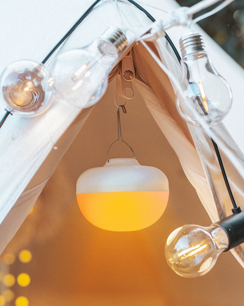 Tragbare LED-Akku Lampe Cherry Newgarden