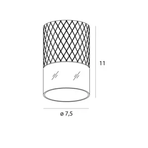Minimalistische LED - Spot-Deckenleuchte Fusion – Bild 7
