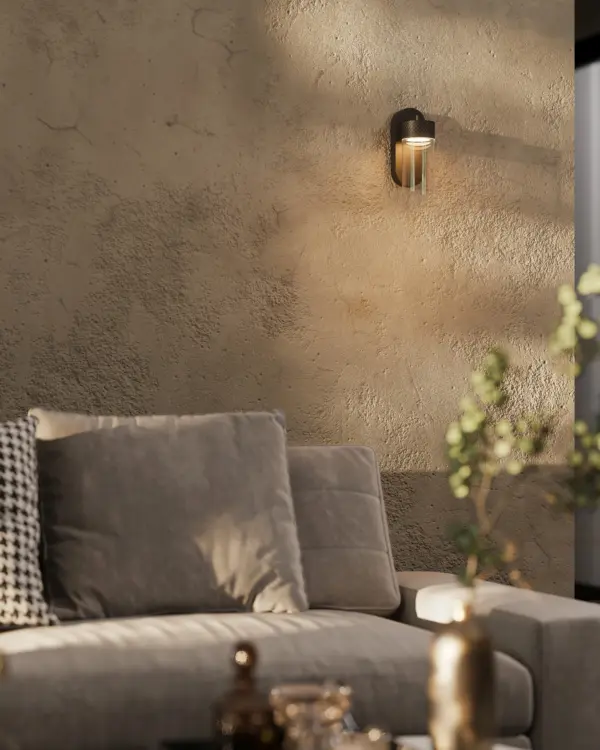 Minimalistische LED - Wandleuchte Fusion