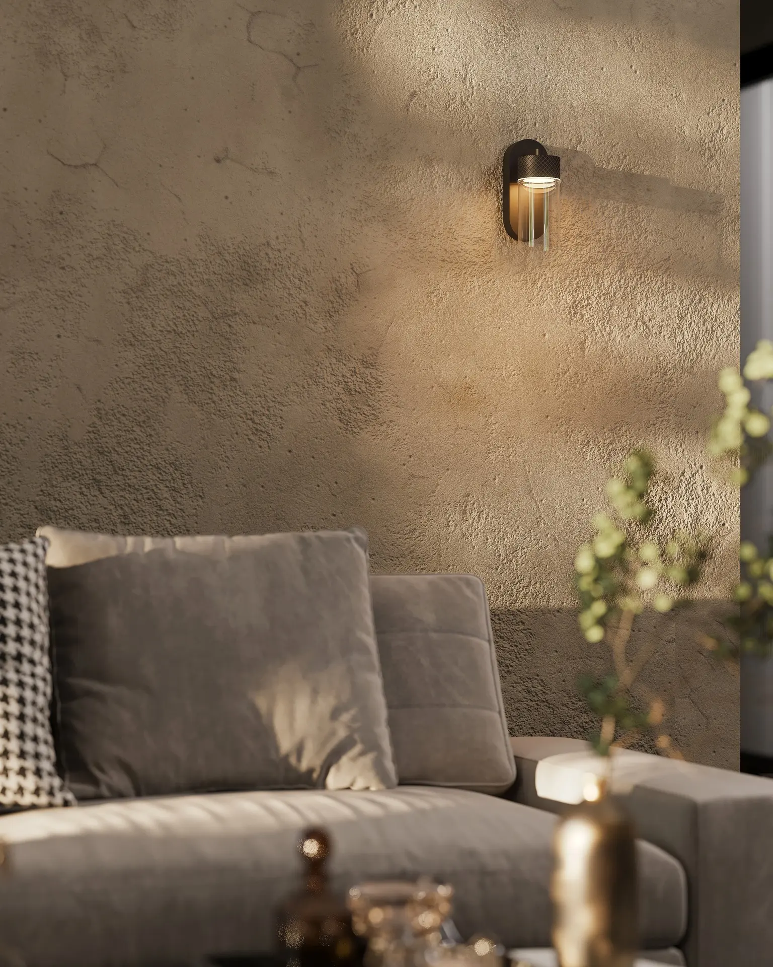 Minimalistische LED - Wandleuchte Fusion – Bild 4
