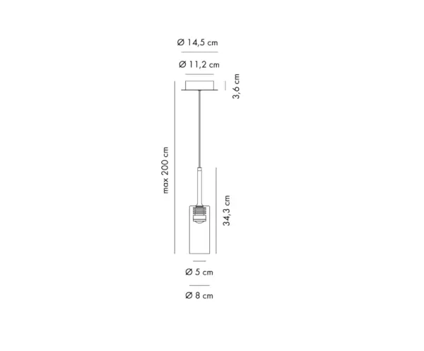 Design LED - Hängeleuchte Spillray P Evo Axolight