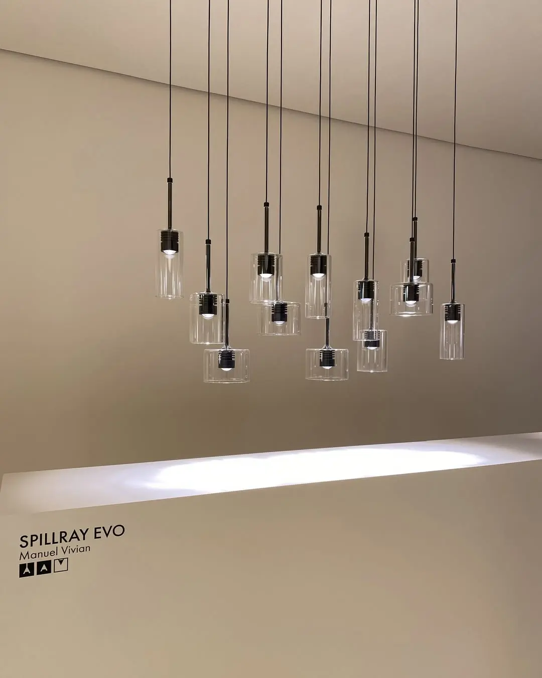 Design LED - Hängeleuchte Spillray 12 Evo Axolight – Bild 1