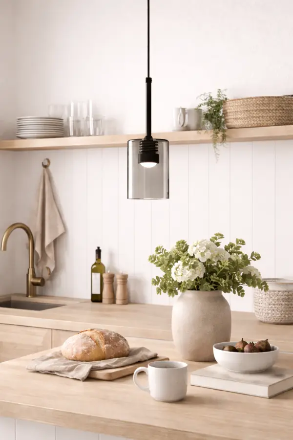Elegante LED-Hängeleuchte Einbauversion Spillray M EVO Axolight