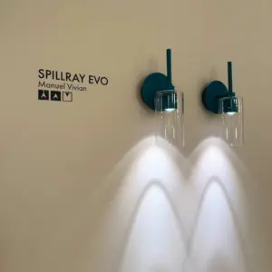 Exklusive Designer-LED-Wandleuchte Spillray Evo Axolight – Bild 2