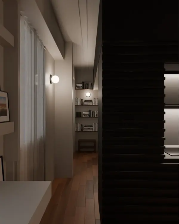 LED Wand-Deckenleuchte Kiss 16 Axolight