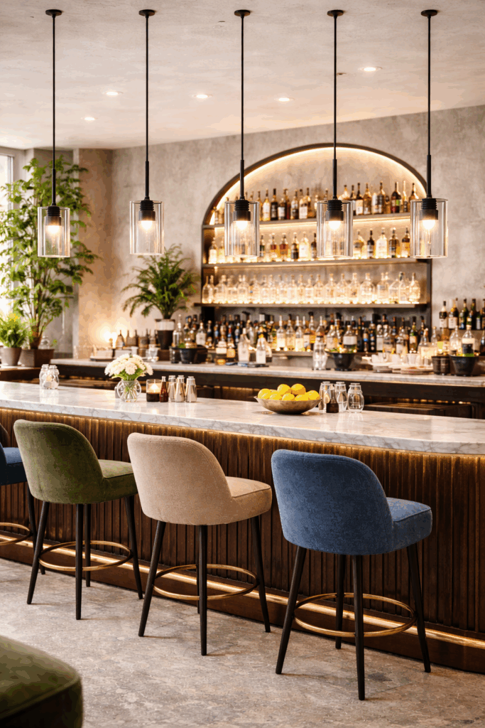 Elegante LED-Hängeleuchte Einbauversion Spillray P EVO Axolight