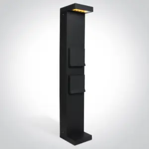 LED Pollerleuchte Velaro Power mit Steckdose -  IP65