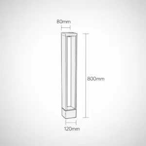 LED Gartenleuchte Porta IP65 – Bild 11