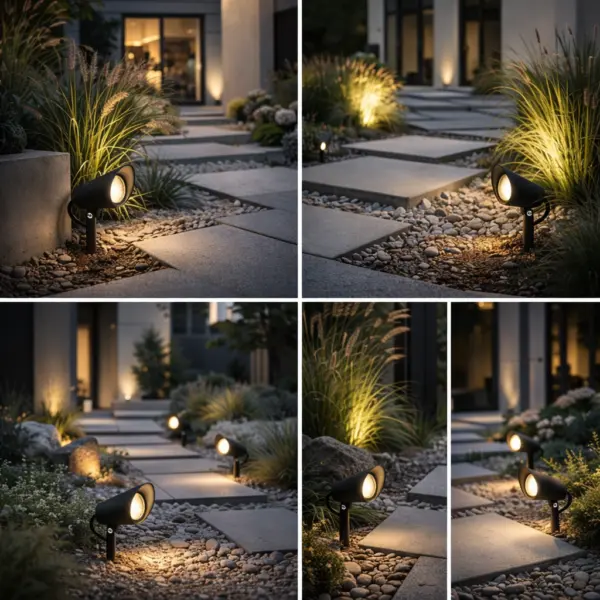 Moderne LED Erdspießleuchte  Lumina