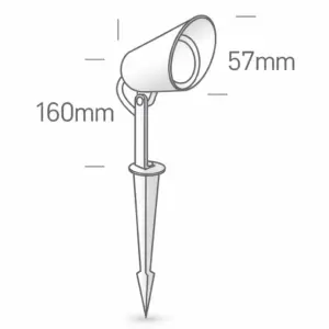 Moderne LED Erdspießleuchte  Lumina – Bild 9