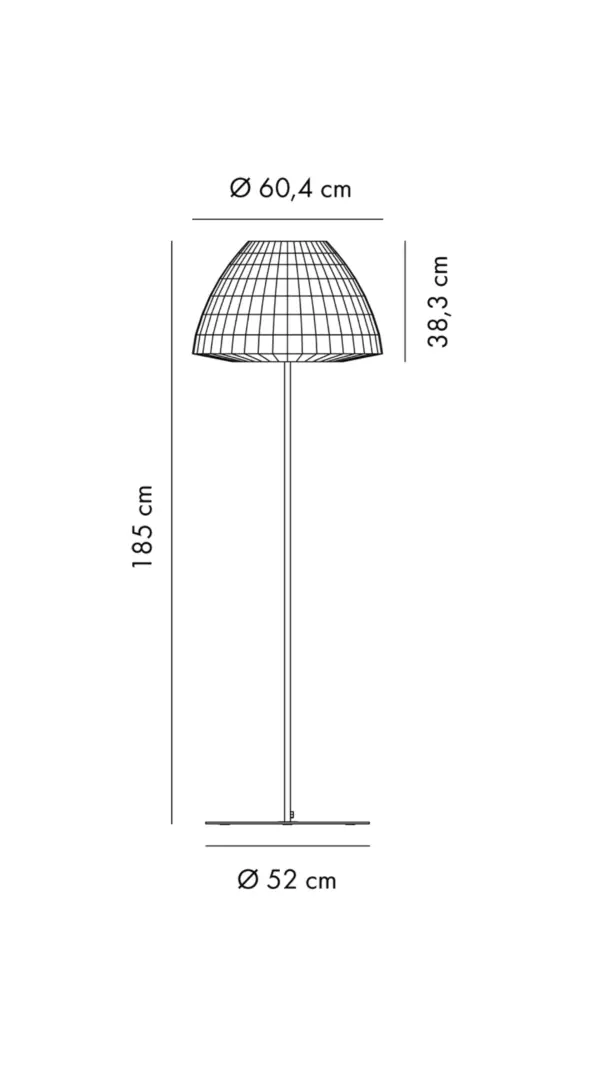 Designer- Stehleuchte Bell ø 60 cm Axo Light