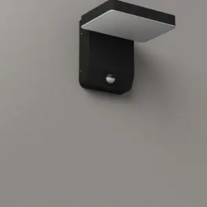Wandlampe - LED-Außenwandleuchte mit Bewegungsmelder Ladis IP65 – Bild 2