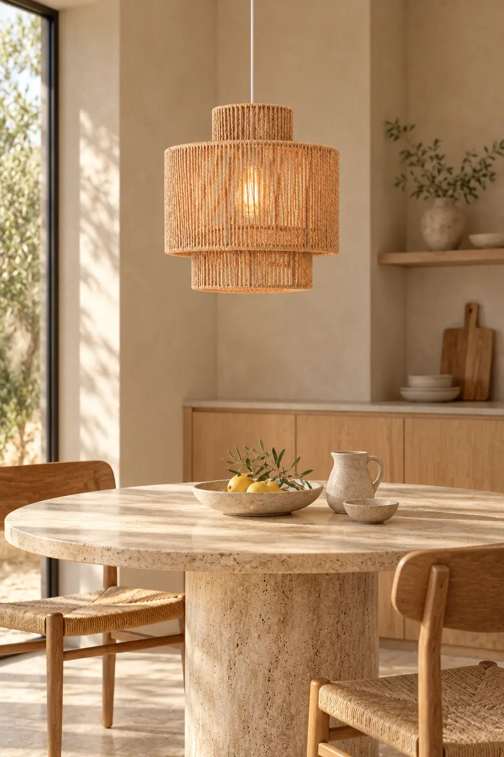 Stylische Hängeleuchte Labriz im Boho-Stil – Bild 4