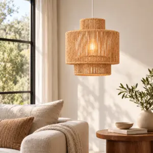 Stylische Hängeleuchte Labriz im Boho-Stil – Bild 3
