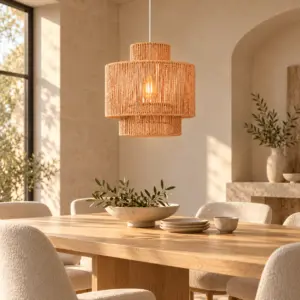 Stylische Hängeleuchte Labriz im Boho-Stil – Bild 2