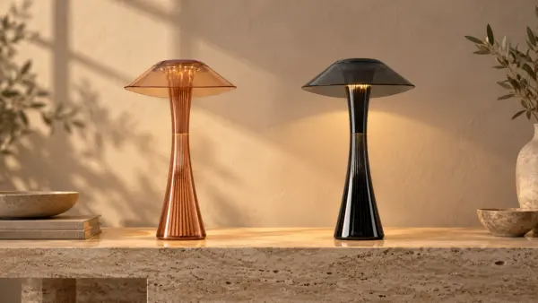 Dekorative LED Akku Tischleuchte Runa